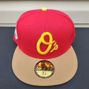 NEW ERA BALTIMORE ORIOLES 50TH ANNIVERSARY 7 3/8